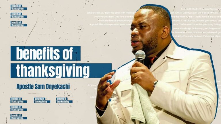 Benefits of Thanksgiving